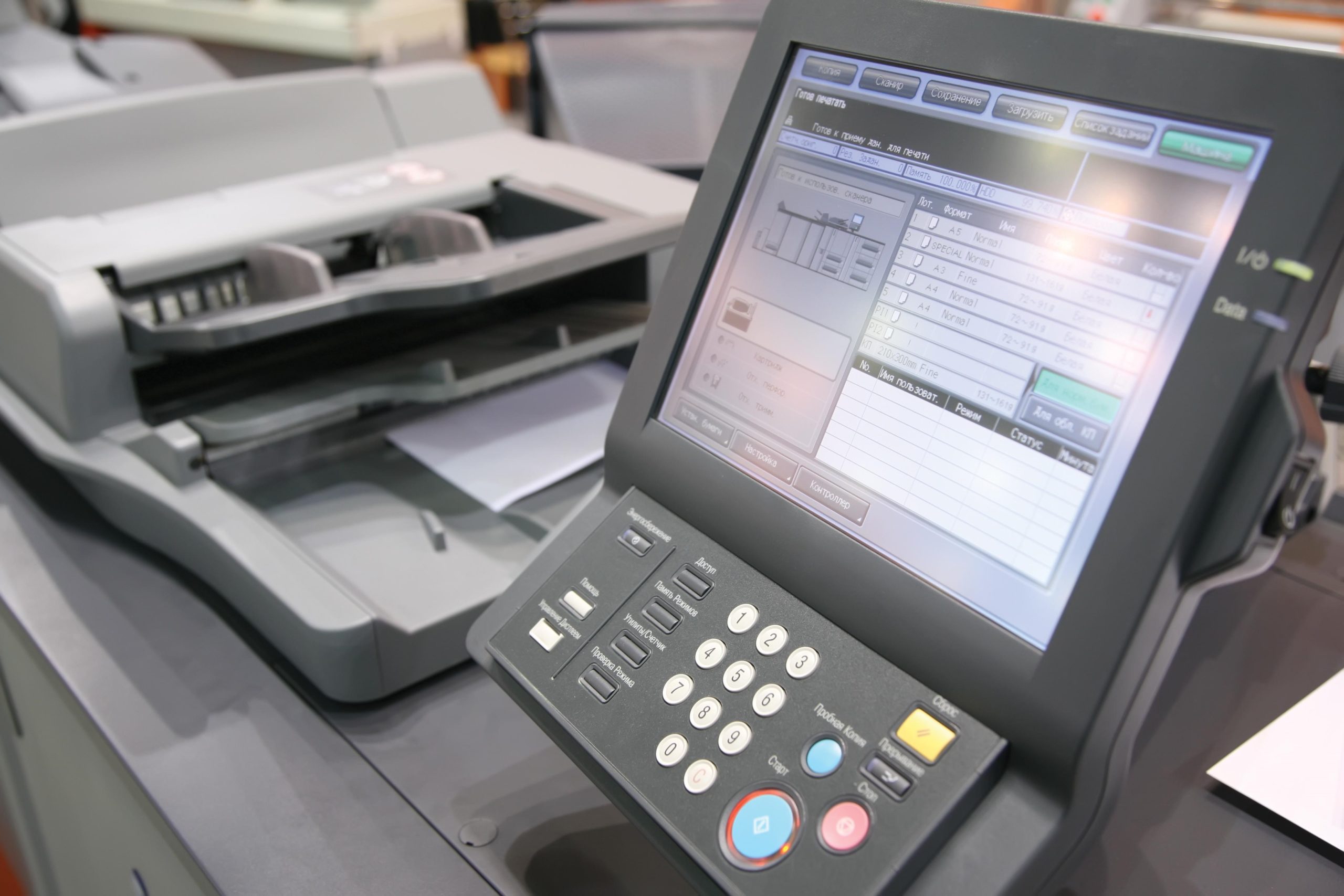 Clark's in-house digital printing press